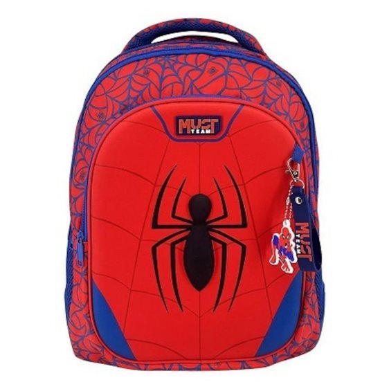 ΤΣΑΝΤΑ ΠΛΑΤΗΣ 32Χ18Χ43ΕΚ 3ΘΗΚΕΣ SPIDERMAN RED  000508747