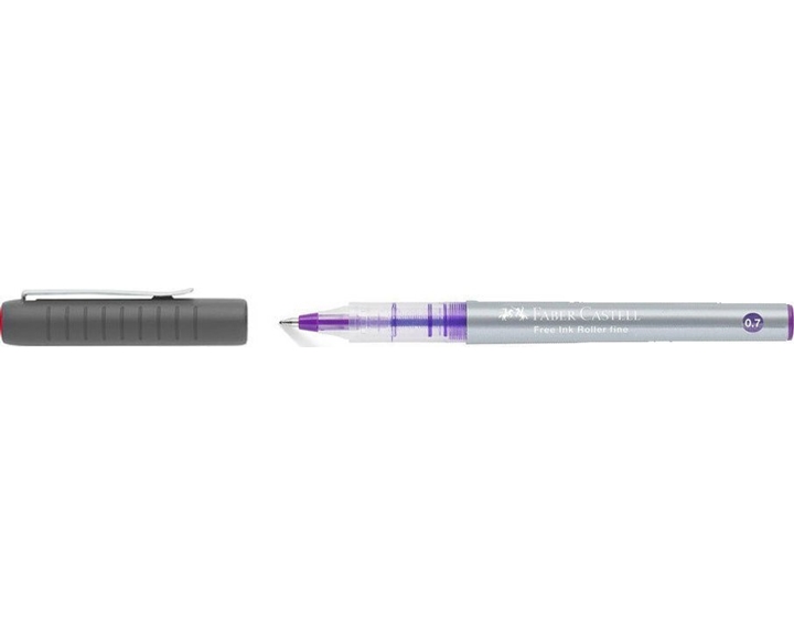 Στυλό Faber-Castell  Rollerball 0.7mm Violet  Free Ink Roller Fine 348136