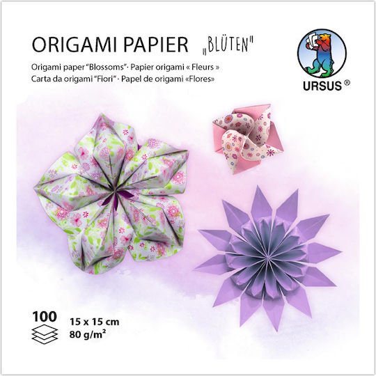Origami Blossom 02 100φ. 15χ15/80gr