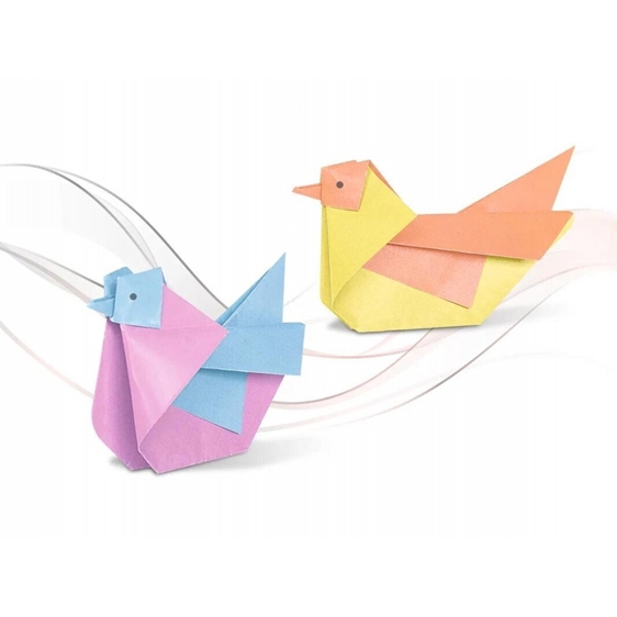 ΧΑΡΤΙ URSUS 15x15/80gr ORIGAMI PASTEL DUO 100Φ