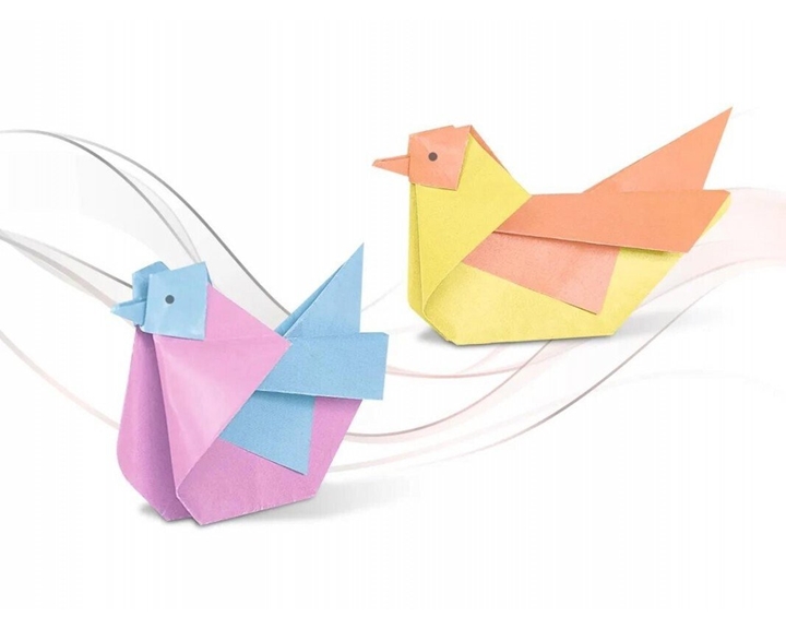 ΧΑΡΤΙ URSUS 15x15/80gr ORIGAMI PASTEL DUO 100Φ
