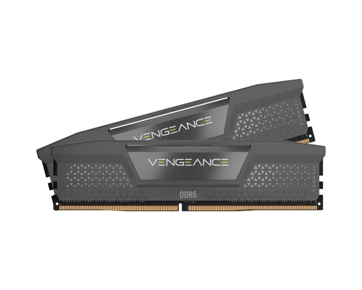 CORSAIR RAM DIMM XMS5 KIT 2x16GB CMK32GX5M2D6000Z38, DDR5, 6000MHz, LATENCY 38-44-44-96, 1.35V, VENGEANCE, AMD EXPO & INTEL XMP 3.0, GREY, LTW.
