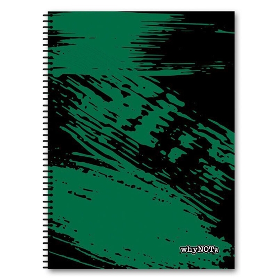 Whynote Τετράδιο Σπιράλ B5 3θεμ.90φυλ. Abstract