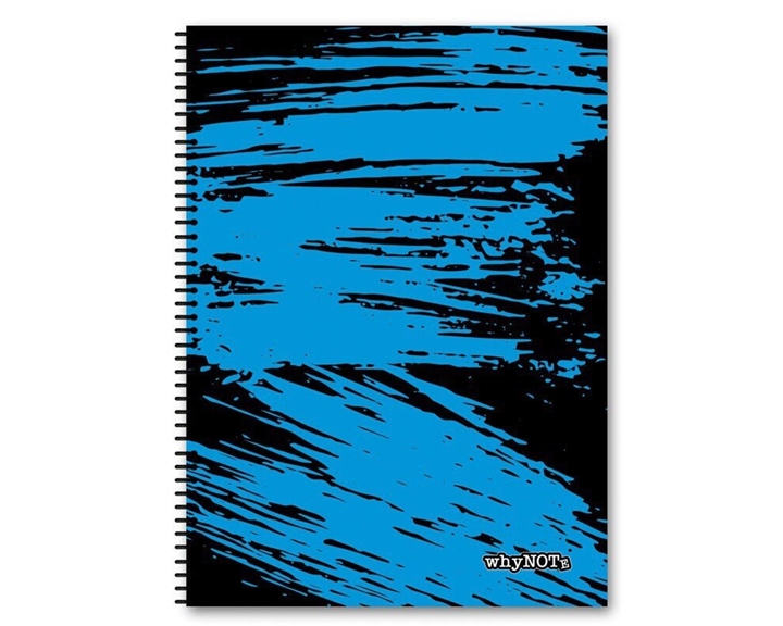 Whynote Τετράδιο Σπιράλ B5 3θεμ.90φυλ. Abstract