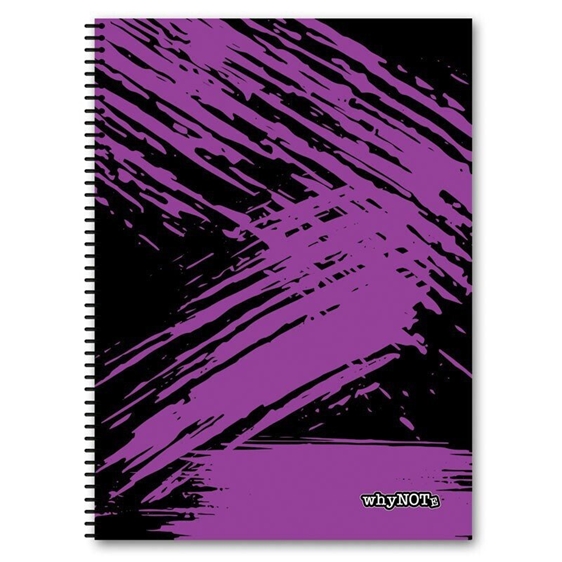 Whynote Τετράδιο Σπιράλ B5 3θεμ.90φυλ. Abstract