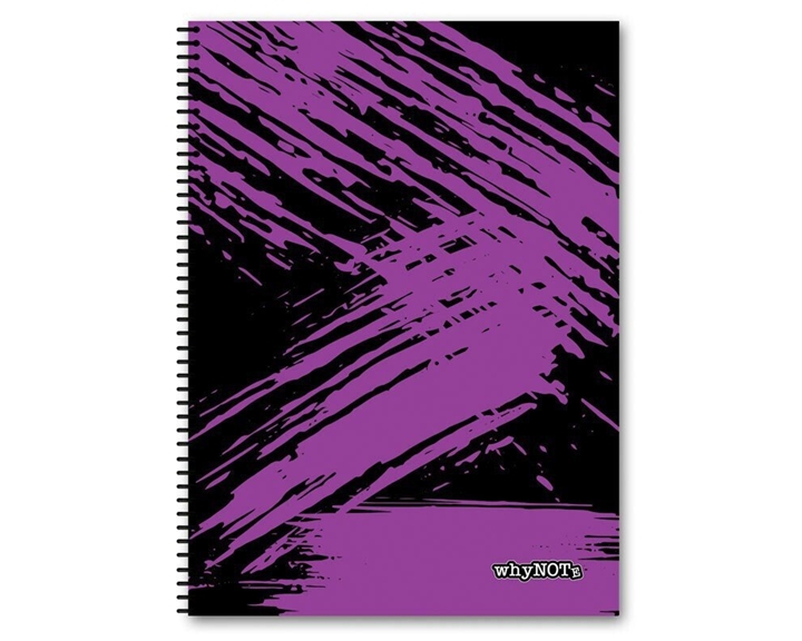 Whynote Τετράδιο Σπιράλ B5 3θεμ.90φυλ. Abstract
