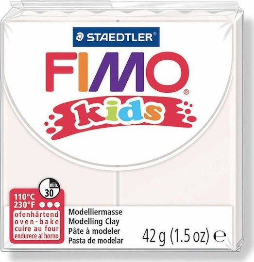 Πηλός Staedtler FIMO KIDS 42 gr white