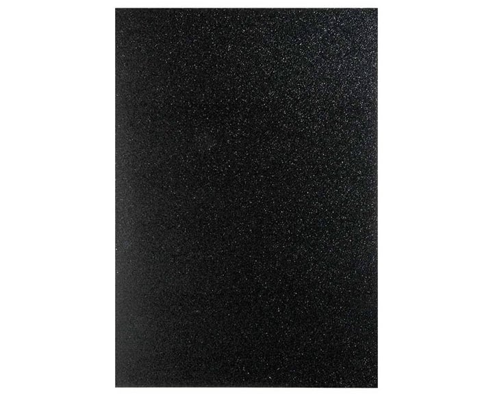 Χαρτόνι Glitter Groovy 50x70 250gr Μαύρο