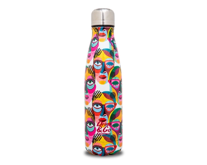 CoolPack Παγούρι Θερμός Ανοξείδωτος Hot and Gold 500ml Cinco