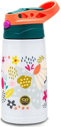 CoolPack Παγούρι Θερμός Ανοξείδωτος με Καλαμάκι Hot and Gold 350ml Colorful Sunny Day