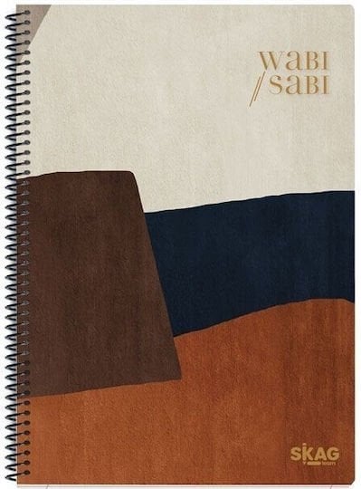 Τετράδιο Skag Σπιράλ Α4 Wabi Sabi 2θ 80γρ