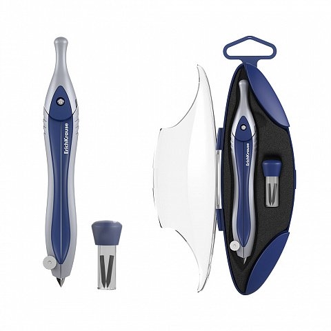 Διαβήτης ErichKrause και Ανταλλακτικές Μύτες Dark Blue 61430