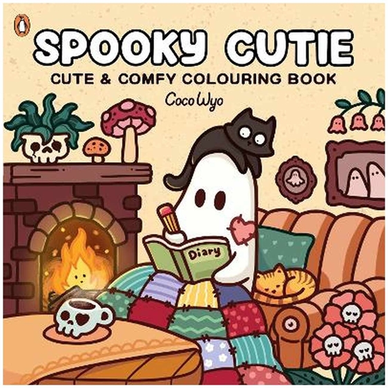 SPOOKY CUTIE: CUTE AND COMFY COLOURING BOOK
