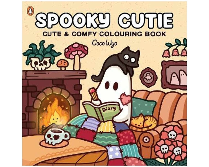 SPOOKY CUTIE: CUTE AND COMFY COLOURING BOOK