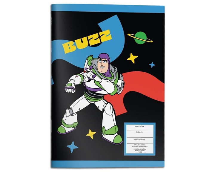 Τετράδιο Καρφίτσα 17χ25 40φ Toy Story 000565914