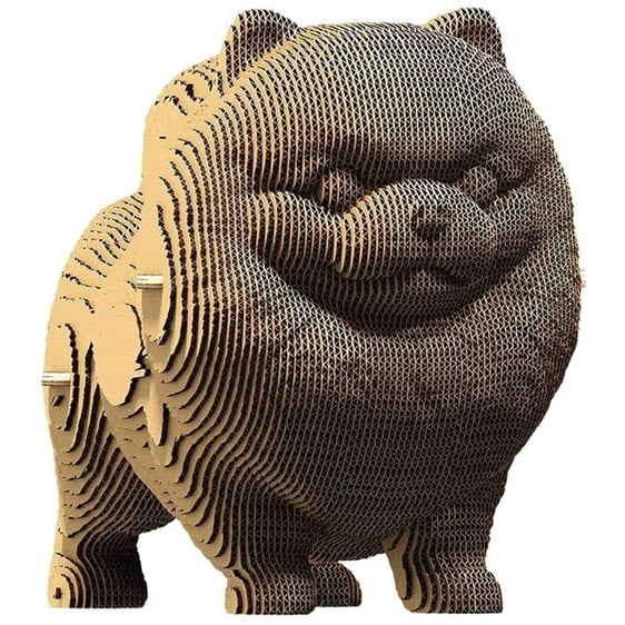 Cartonic 3D Puzzle Eco Σκυλάκι Πομέρανιαν