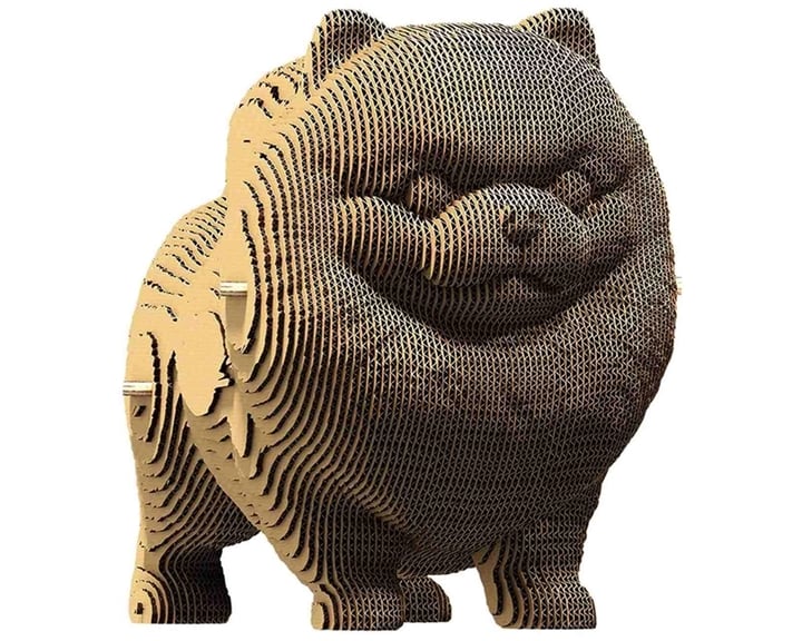 Cartonic 3D Puzzle Eco Σκυλάκι Πομέρανιαν