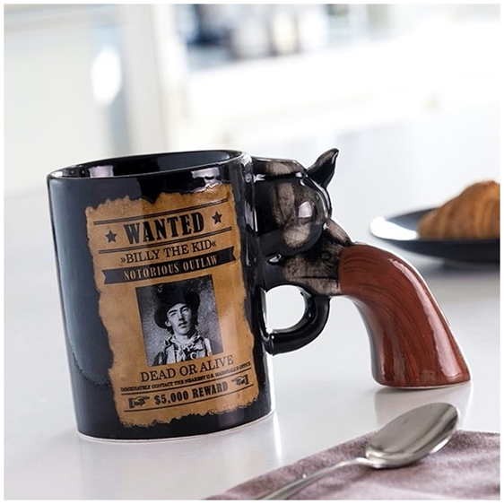 Κούπα Πιστόλι Wanted Dead or Alive 400ml