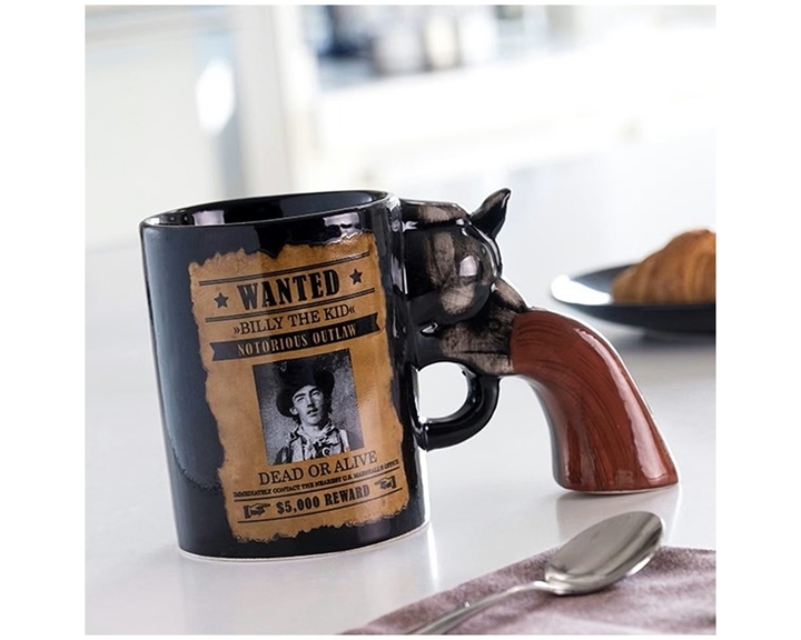 Κούπα Πιστόλι Wanted Dead or Alive 400ml