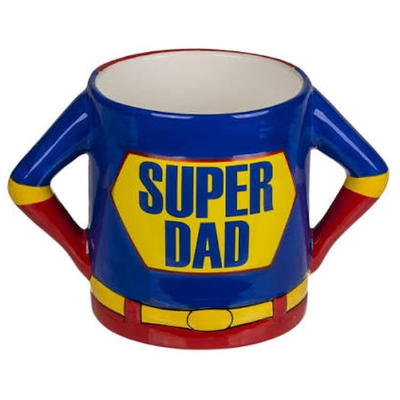 Κούπα Super Dad 18x11cm Stoneware 500ml σε κουτάκι δώρου