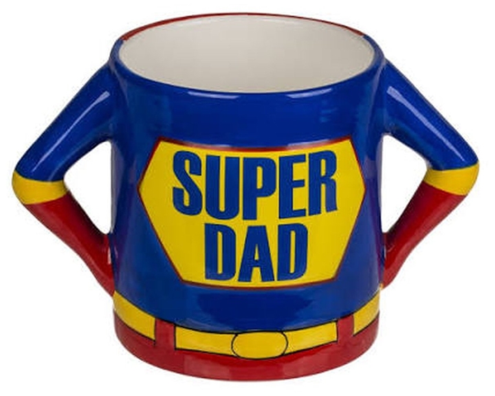 Κούπα Super Dad 18x11cm Stoneware 500ml σε κουτάκι δώρου