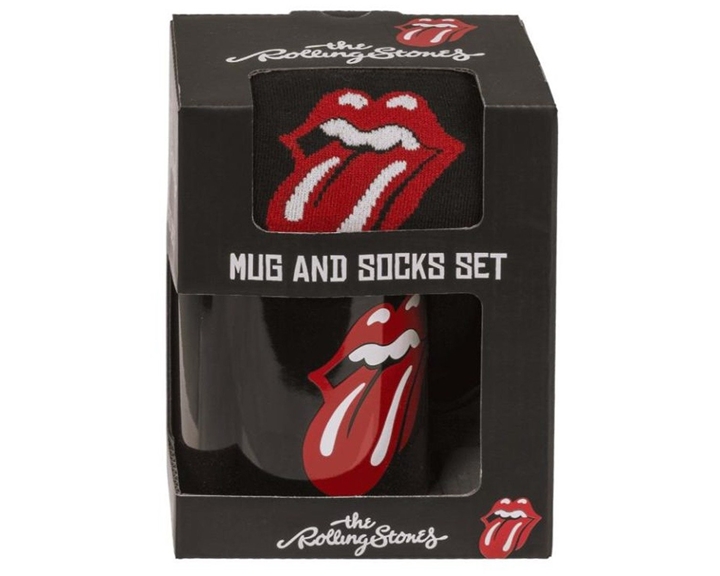 Σετ Δώρου Rolling Stones με Κούπα 315ml και Κάλτσες 41-45size
