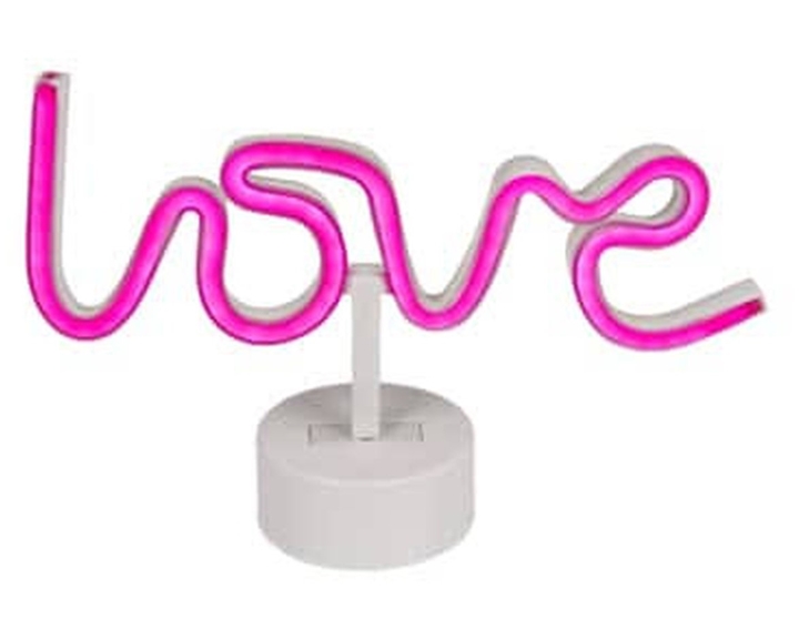 Neon Λάμπα 23x10cm Πλαστική Love