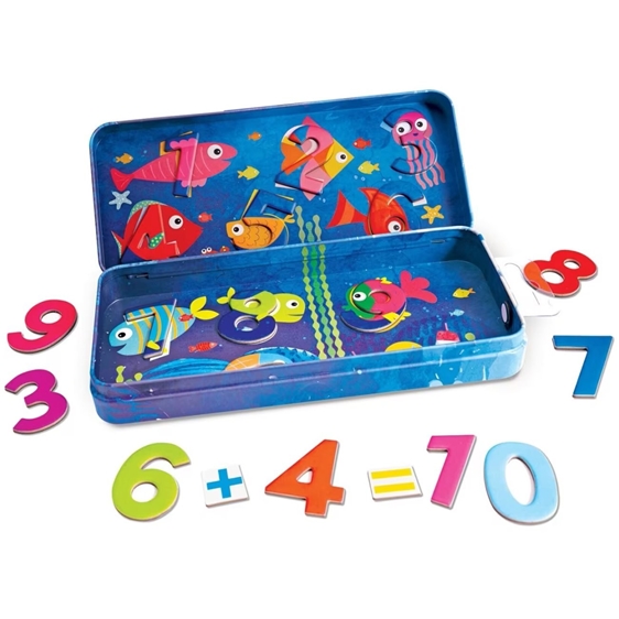 As company Happi Hobbi Happihobbi Magnet Tin Αριθμοί Εκπαιδευτικοί Χάρτινοι Μαγνήτες Για 3+ Χρονών 1029-64070