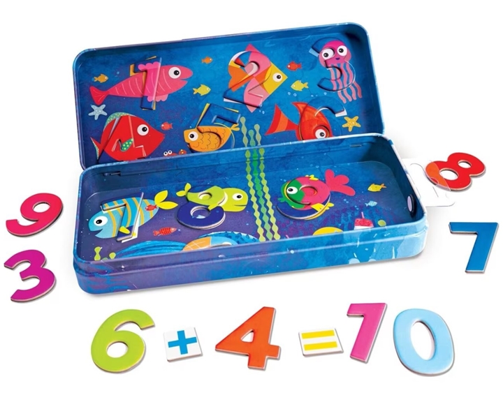 As company Happi Hobbi Happihobbi Magnet Tin Αριθμοί Εκπαιδευτικοί Χάρτινοι Μαγνήτες Για 3+ Χρονών 1029-64070