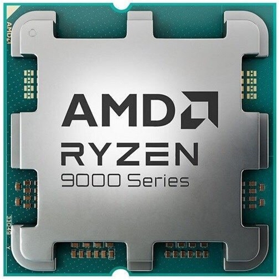 AMD CPU RYZEN 5 9600X TRAY, 6C/12T, 3.9-5.4GHz, CACHE 6MB L2+32MB L3, SOCKET AM5, GPU, TRAY, 1YW.