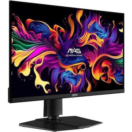 MSI MONITOR GAMING MAG 271QP QD-OLED X28, FLAT QD-OLED WQHD, 27", 16:9, 250CD/M2, 1.500.000:1, 0,03MS, 280Hz, 2560x1440, 2x HDMI/ DP/ TYPE-C/ HP OUT, PIVOT, HAS, TILT, SWIVEL, BLACK, 3YW.
