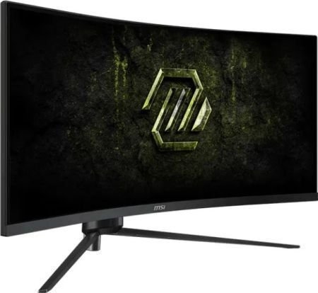 MSI MONITOR GAMING MAG 345CQRF E20, CURVED VA UWQHD, 34", 21:9, 300CD/M2, 100.000.000:1, 0.5MS, 200Hz, 3440x1440, 2x HDMI/ DISPLAY PORT/ HEADPHONE OUT, HAS,PIVOT, TILT, SWIVEL, BLACK, 3YW.