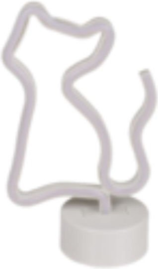 Neon Λάμπα 25x15cm Πλαστική Cat