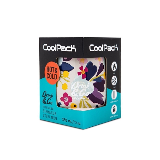 Ανοξείδωτη Κούπα Flowers 350ml