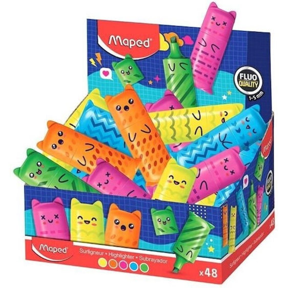 Μαρκαδόρος Maped Υπογράμμισης Mini Fluo Kawaii