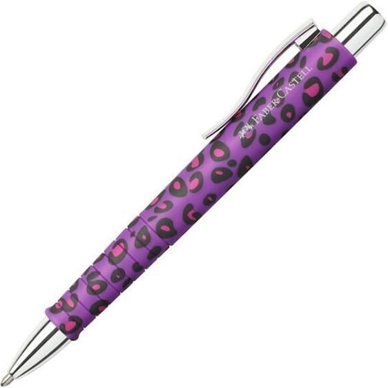  Στυλό Faber Castell Poly Ball  XB Leopa Nightshade 241184