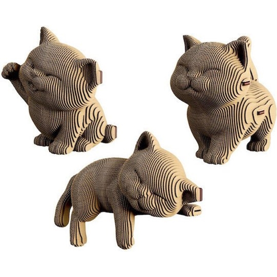 Cartonic 3D Trio Puzzle Eco 3 Γατάκια