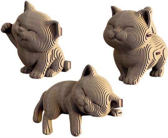 Cartonic 3D Trio Puzzle Eco 3 Γατάκια