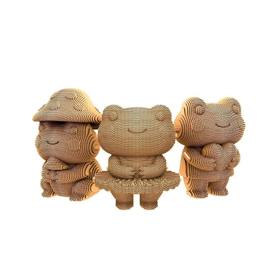 Cartonic 3D Trio Puzzle Eco 3 Βατραχάκια
