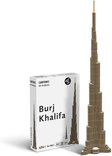 Cartonic 3D Puzzle Eco Μπουρτζ Χαλίφα