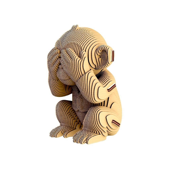 Cartonic 3D Trio Puzzle Eco 3 Πιθηκάκια