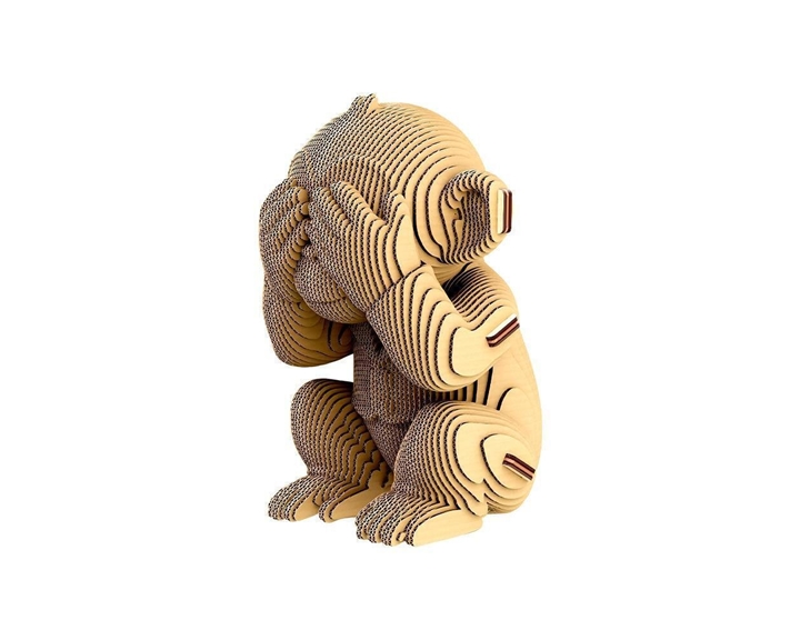Cartonic 3D Trio Puzzle Eco 3 Πιθηκάκια