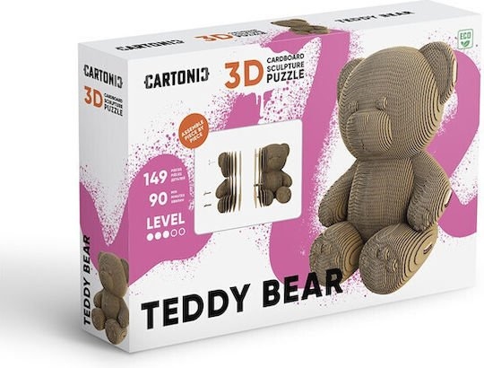 Cartonic 3D Puzzle Eco Teddy Bear