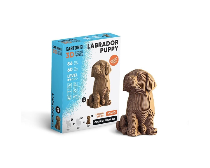 Cartonic 3D Puzzle Eco Κουτάβι Λαμπραντόρ