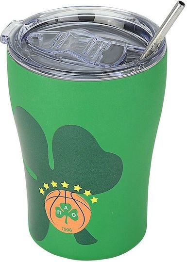Estia Θερμός Coffee Mug 350ml Panathinaikos BC 27254