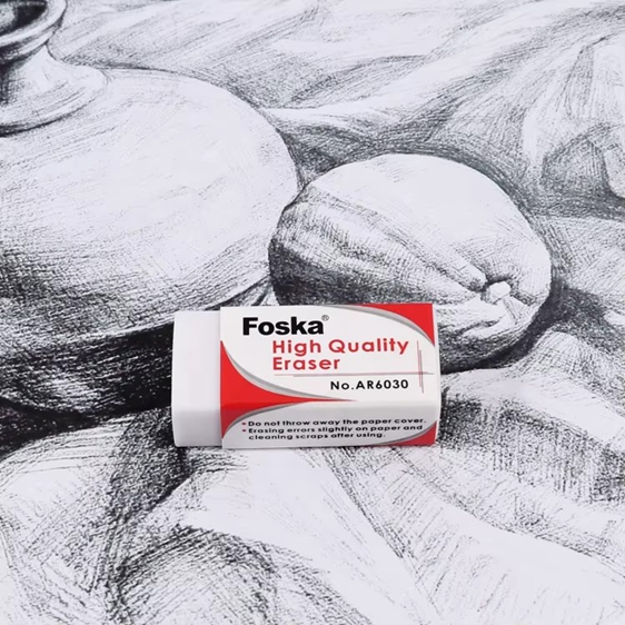 Γόμα Foska AR6030 Λευκή 37mm X17mm X10mm