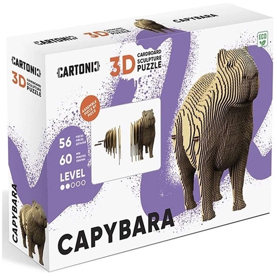 Cartonic 3D Puzzle Eco Καπιμπάρα