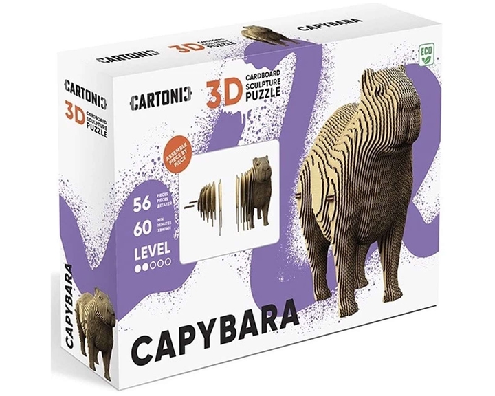 Cartonic 3D Puzzle Eco Καπιμπάρα