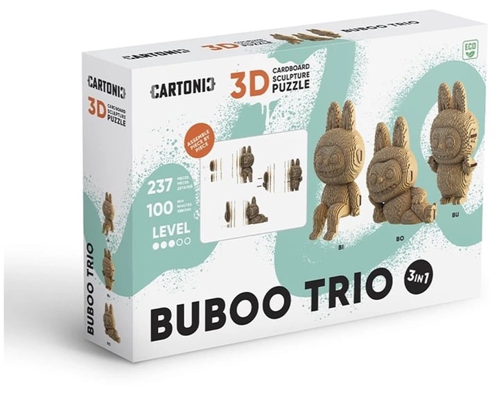 Cartonic 3D Trio Puzzle Eco 3 Λαμπούμπου