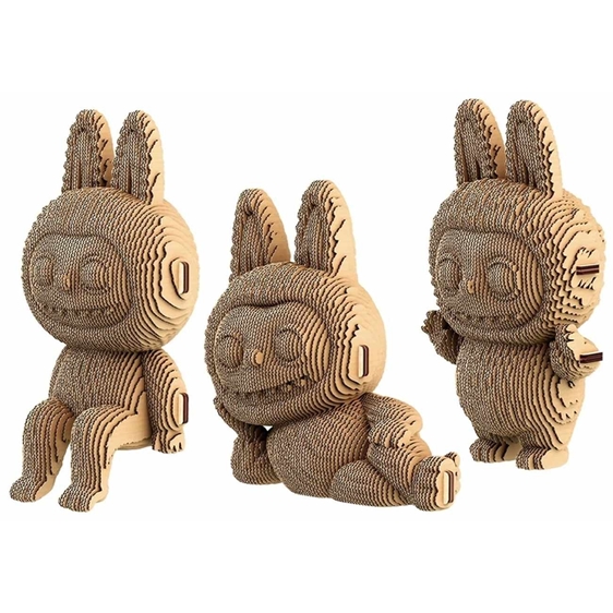 Cartonic 3D Trio Puzzle Eco 3 Λαμπούμπου